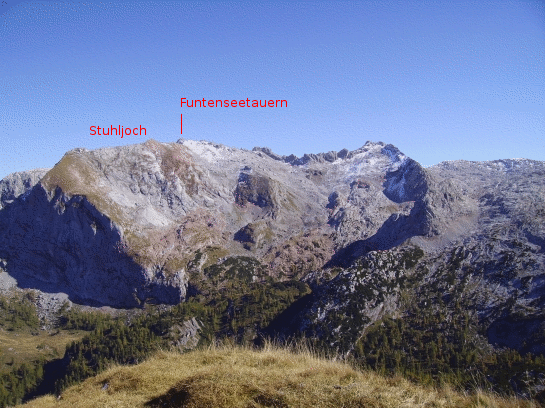 Funtenseetauern und Stuhljoch